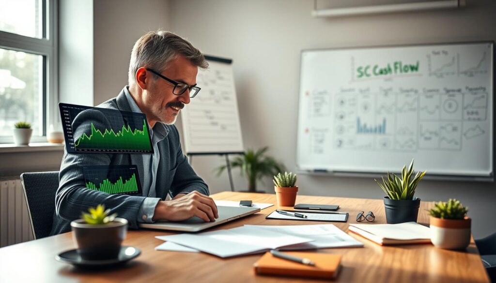AI cash flow forecasting for small business