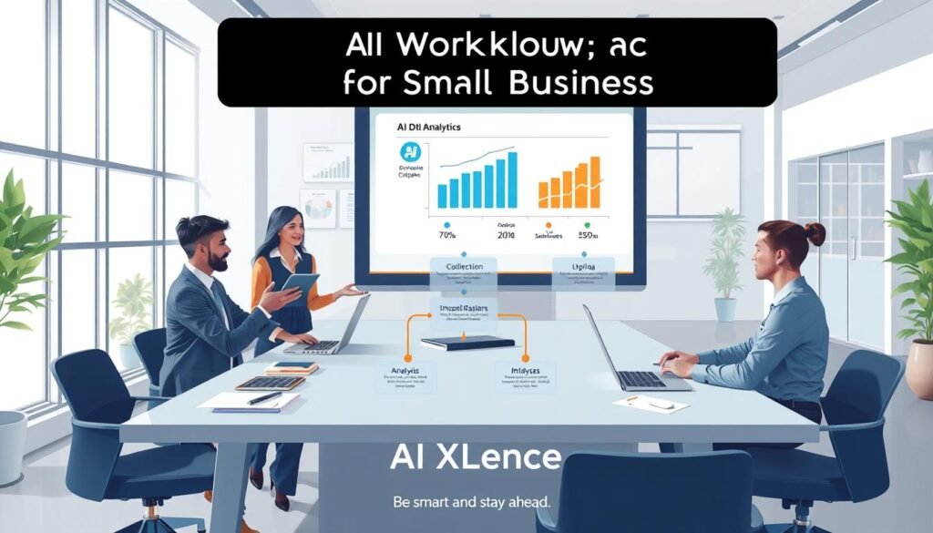 AI workflow for small business